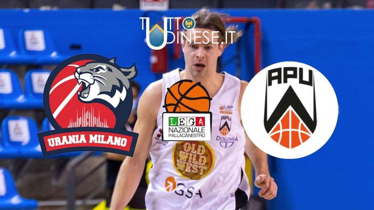 RELIVE Girone Verde Serie A2, Urania Milano-Apu Old Wild West 53-67: RISULTATO FINALE