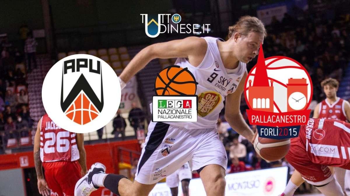RELIVE SERIE A2 - Apu Udine - Forlì (81-92), finita, vittoria netta per gli ospiti