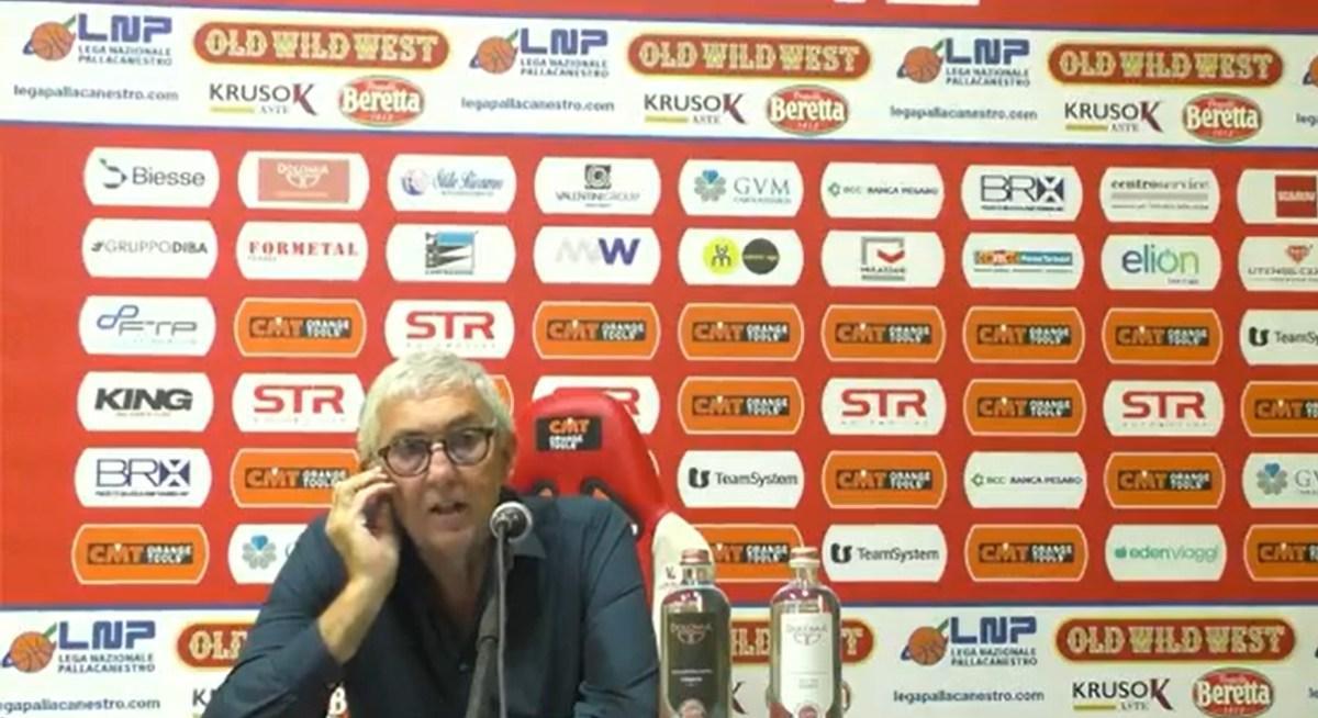 VL Pesaro-UEB Cividale 76-68, Pillastrini: "I rimbalzi hanno fatto la differenza"