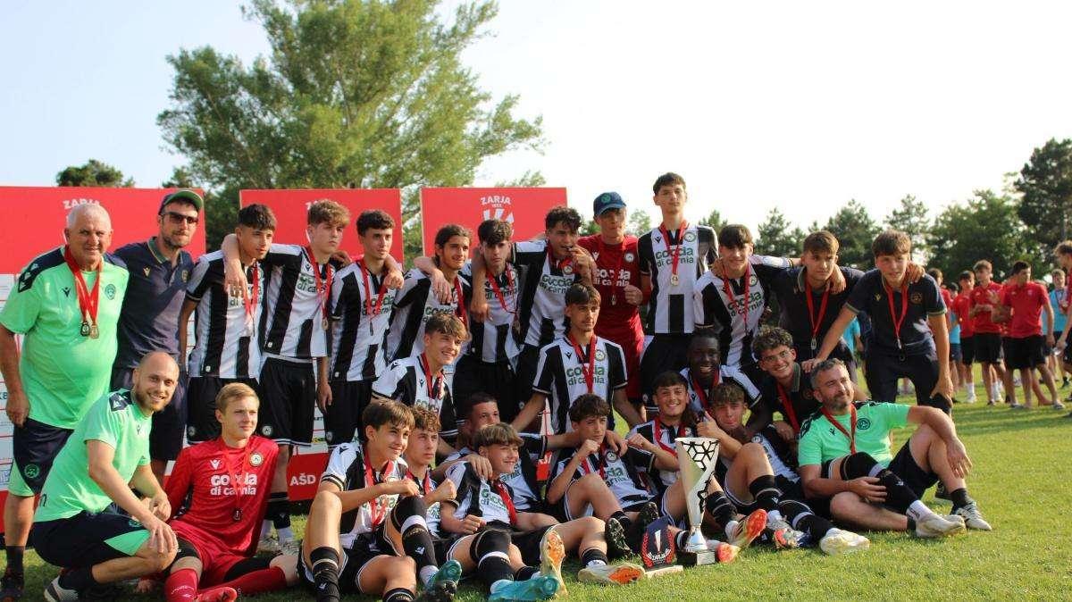 Giovanili Udinese, l'Under 15 vince la Zarja International Cup