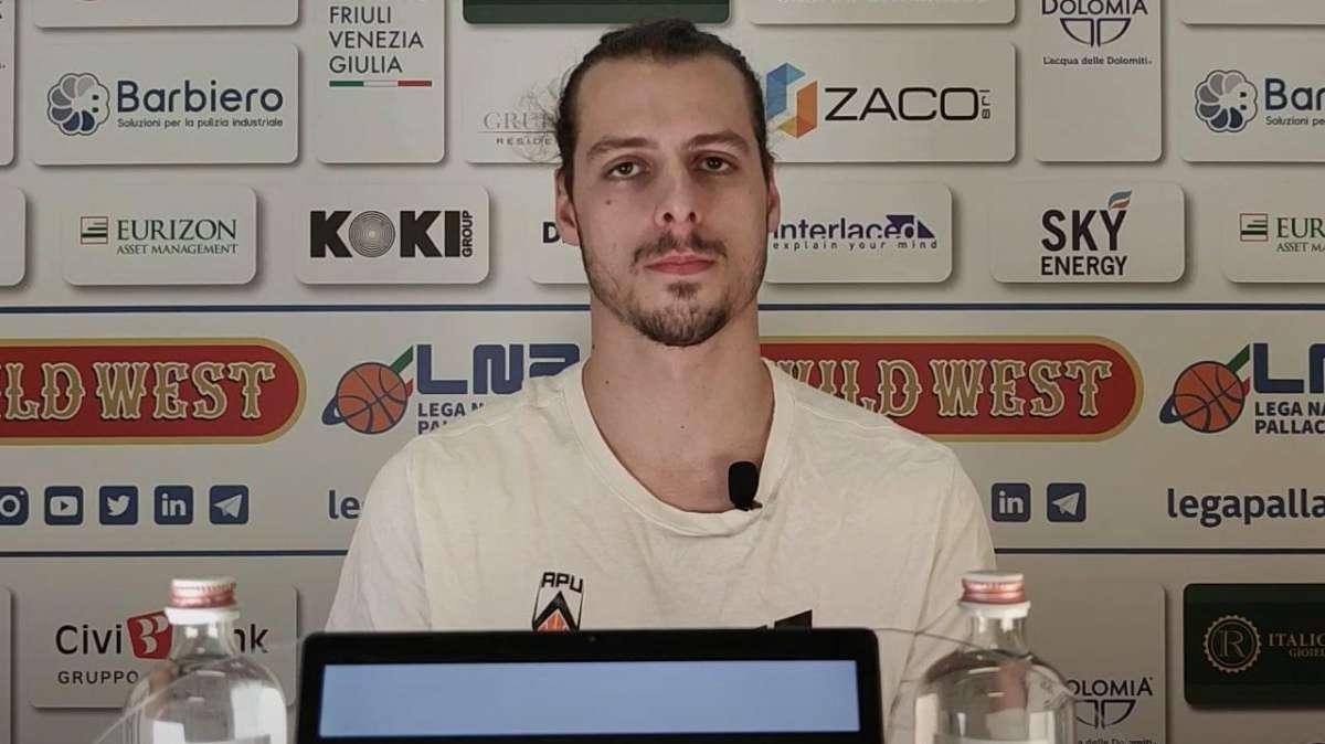 Apu Udine- Ueb Cividale, Nobile: "Siamo abbastanza tranquilli"