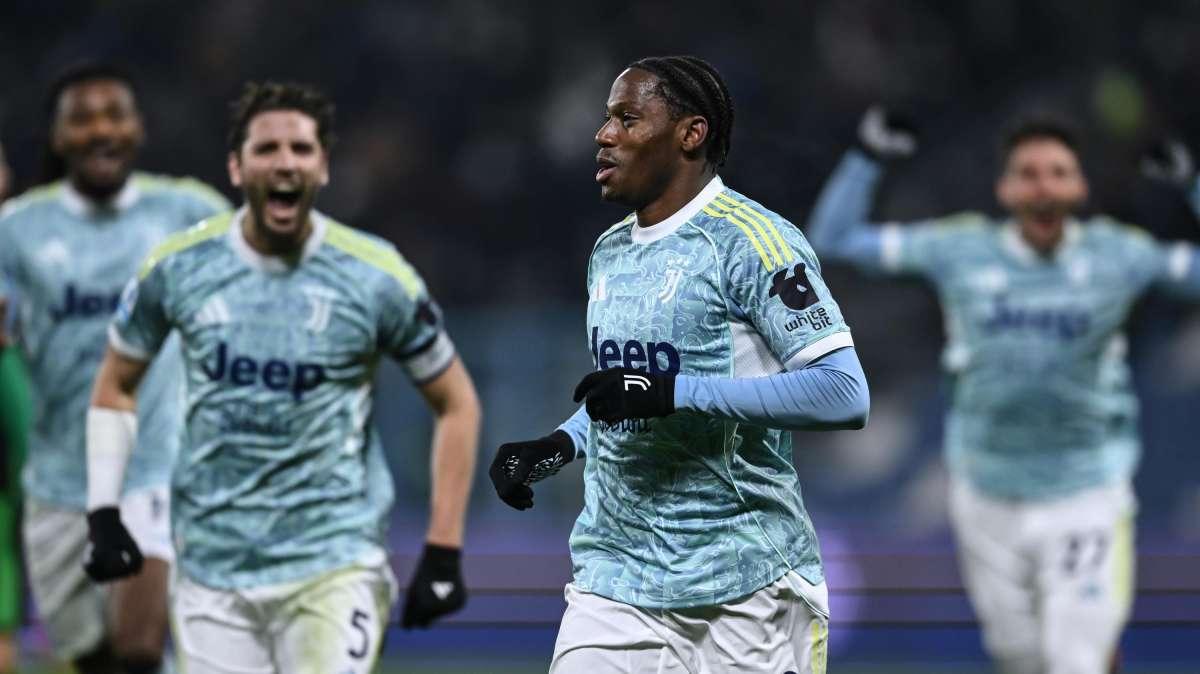 Serie A, la Juventus vince nettamente a Reggio Emilia: Sassuolo ko 0-3