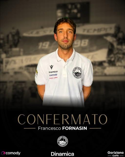 La Dinamo procede sulla strada della continuità: confermato il vice di Tomasi