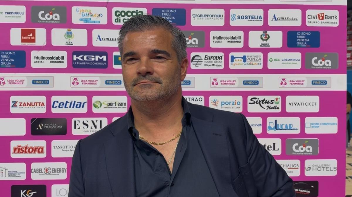 CDA Volley Talmassons, Cattelan: "Il nostro successo è stato riempire il PalaCarnera. Possiamo giocarcela con tutte"