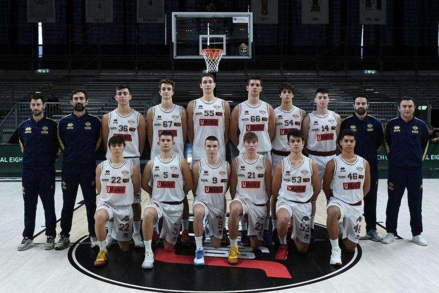 Next Generation Tournament: l'Under 18 Orogranata viene sconfitta da Nanterre nel primo match del gruppo A di qualificazione