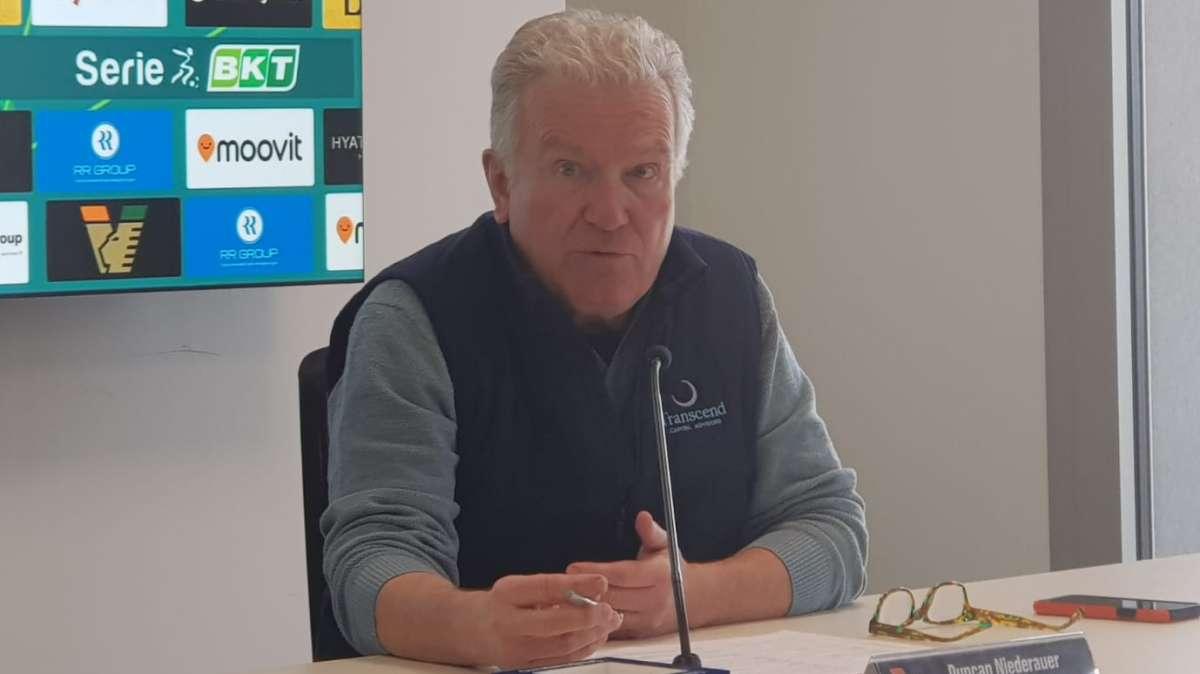 Venezia-Cittadella, il presidente Niederauer sarà al Penzo stasera