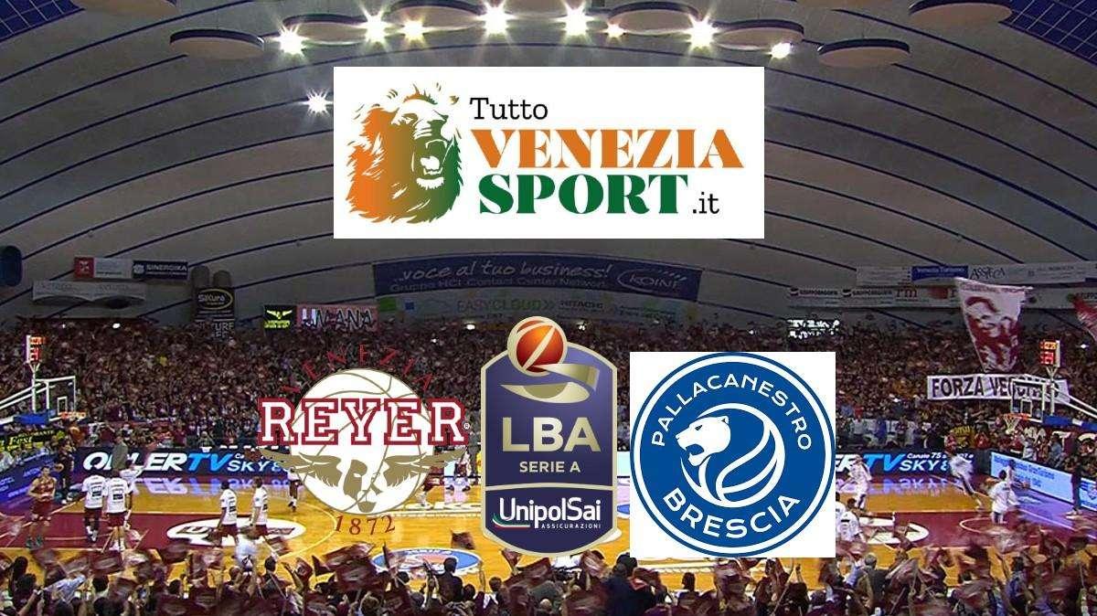RELIVE LBA SERIE A1 Reyer-Brescia (82-93) Brescia batte Venezia dopo 40 minuti di Battaglia. Fine del match
