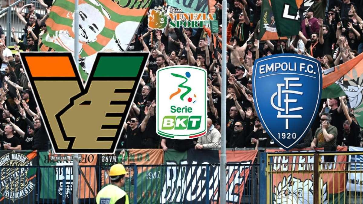 DIRETTA SERIE B, Venezia-Empoli 2-0: finita, leoni a quota 78