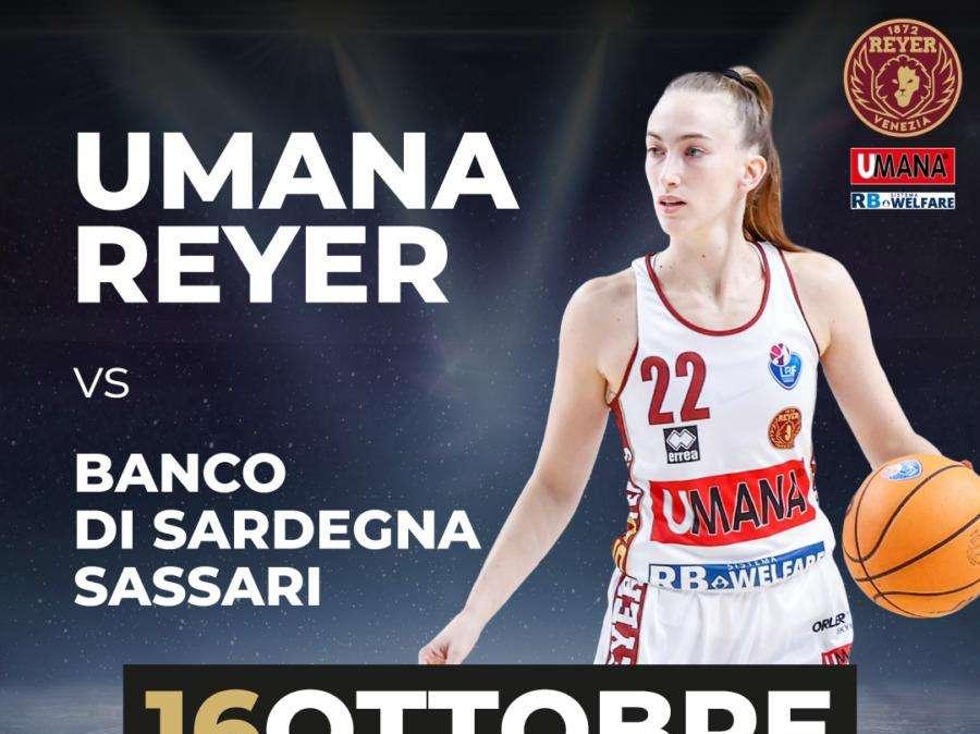 Femminile aperta la vendita biglietti di Reyer-Banco di Sardegna Sassari 