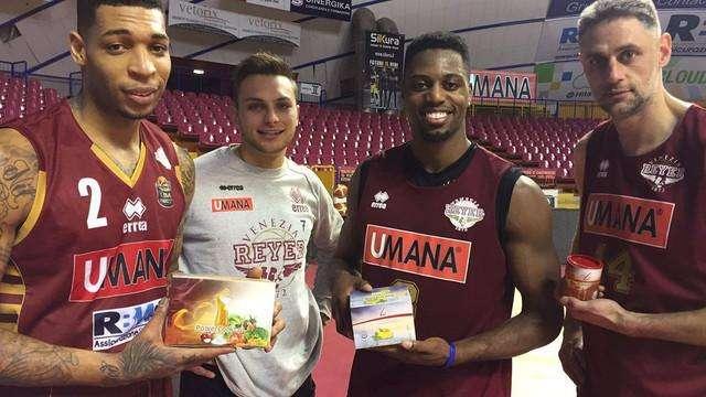 Sport e salute: gli integratori della Reyer Venezia