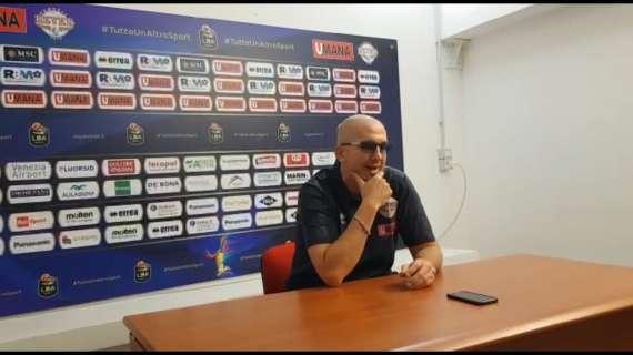 Brindisi-Reyer, pre-partita De Raffaele: Affrontiamo una squadra di grande qualità