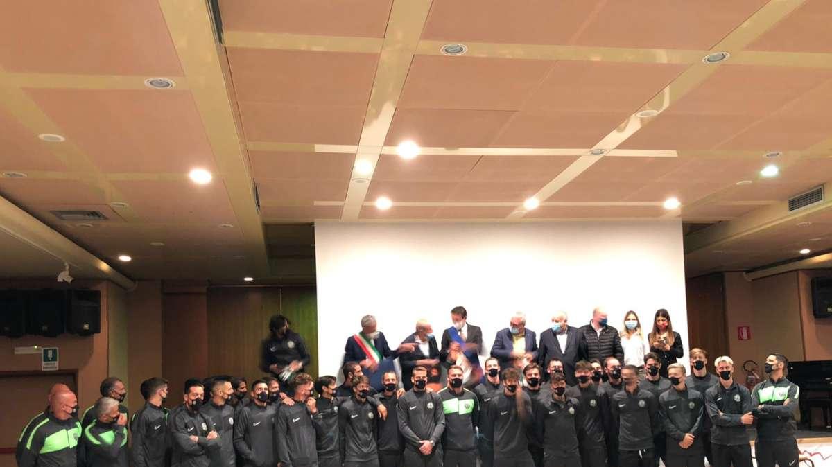 Il saluto del Venezia FC al comune di San Vito di Cadore 