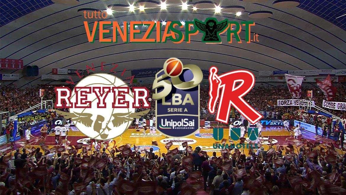RELIVE SERIE A1 Reyer-Reggio Emilia (95-75) La Reyer torna a Brillare e domina Reggio Emilia nel posticipo della 15° giornata di Serie A 