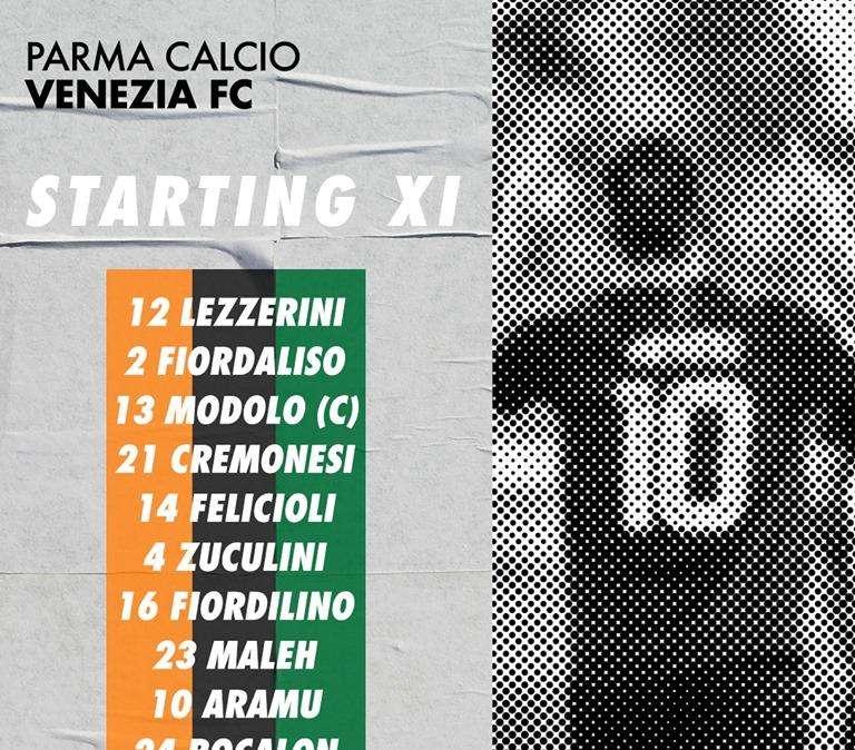 Parma-Venezia, le formazioni ufficiali: 4-3-1-2 per Dionisi. In avanti Aramu con Bocalon-Capello