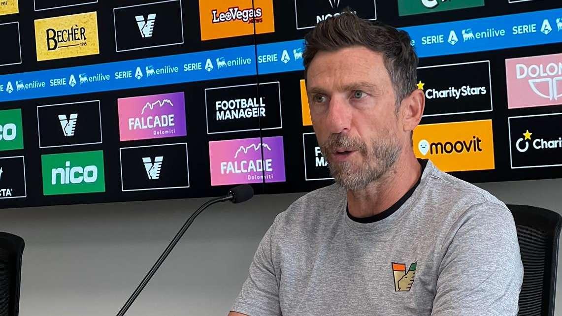 Venezia, Di Francesco: "Dovremo essere bravi a non guardarci intorno e fare la nostra partita"