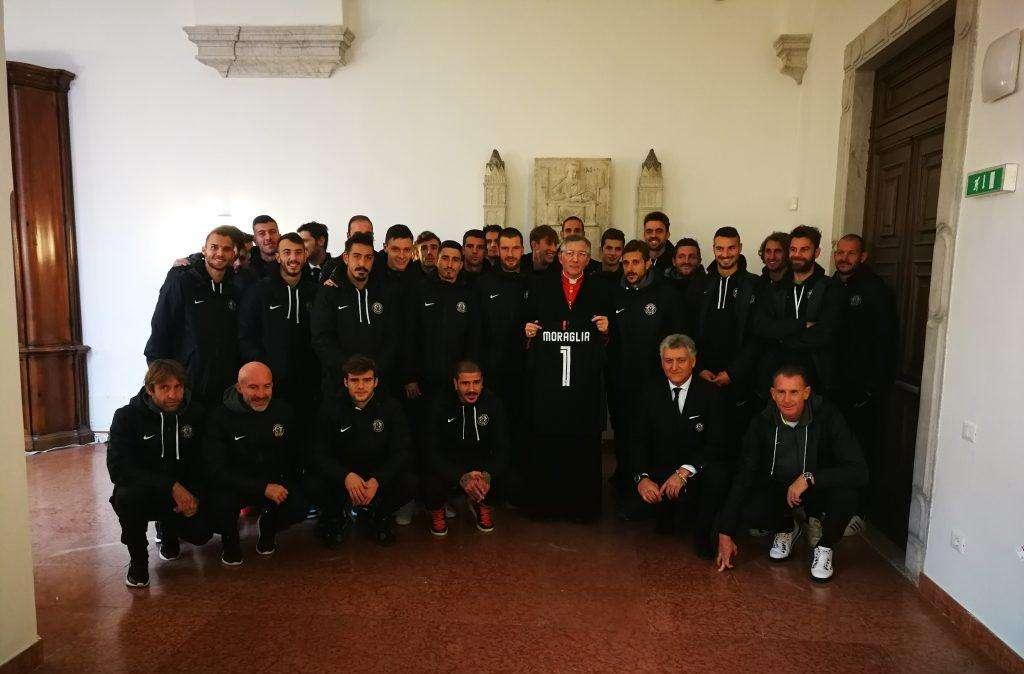 La mattinata della Prima Squadra alla Madonna della Salute 
