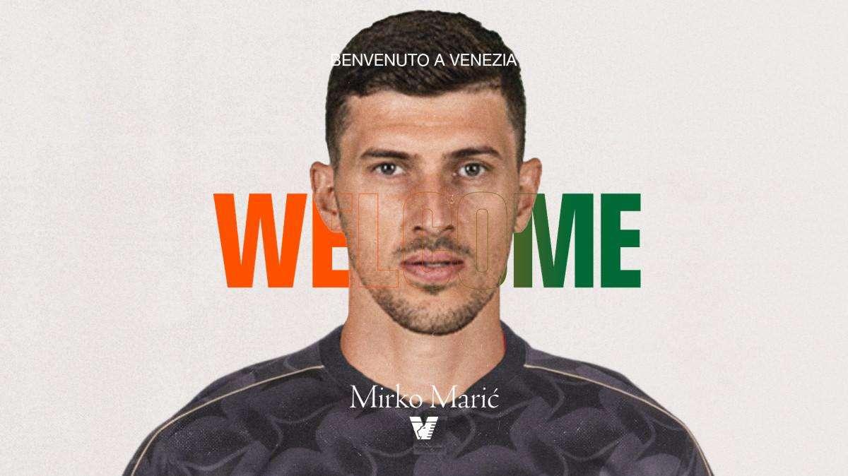 UFFICIALE - Il Venezia ha un altro attaccante: arriva Mirko Maric in prestito