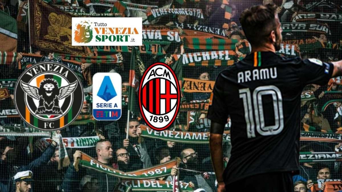 RELIVE SERIE A - Venezia-Milan (0-3), finita, troppi errori, rossoneri sul velluto