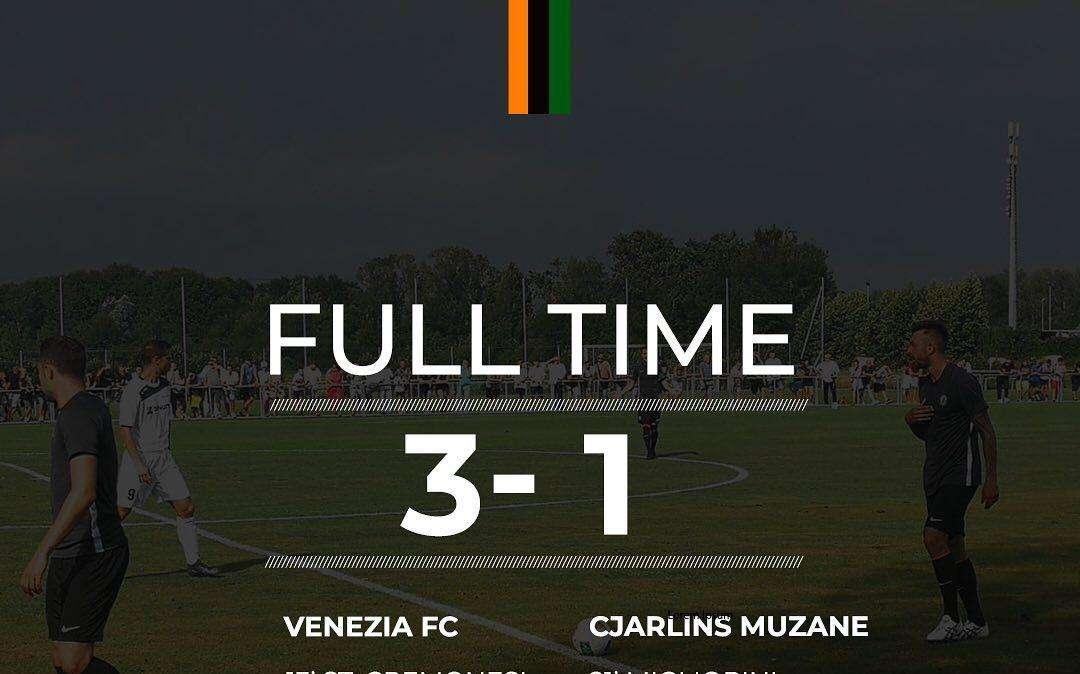 Venezia-Cjarlins Muzane, il tabellino del sito arancioneroverde