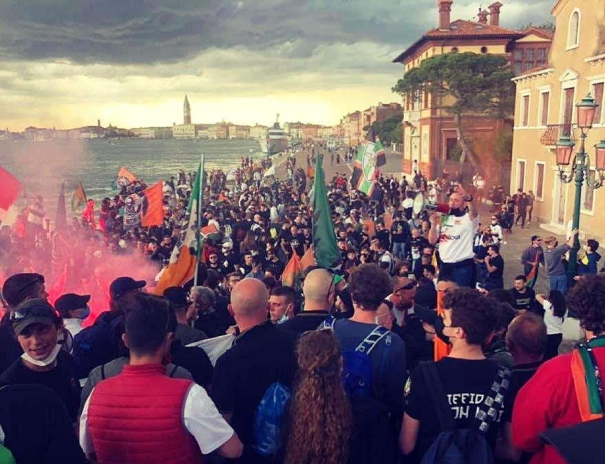 E' la notte del VeneziaMestre! Siamo in serie A!!!!!!