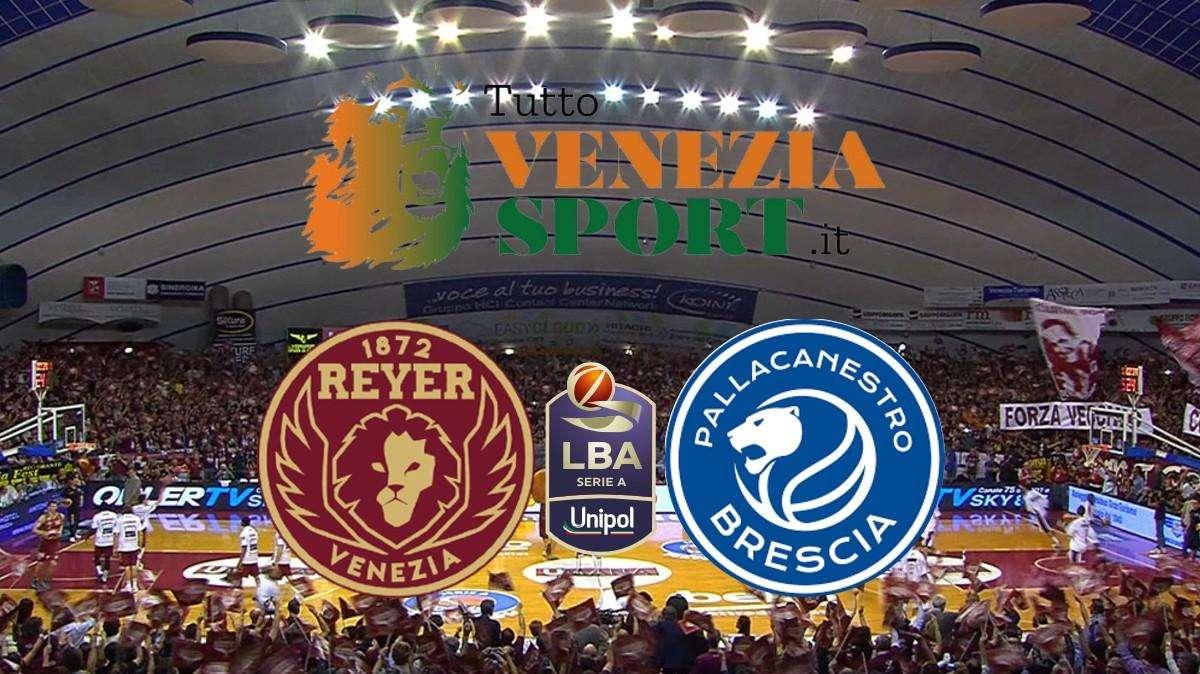 LBA Reyer Venezia-Germani Brescia (74-89) Nella ripresa Venezia crolla sotto i colpi di Brescia.