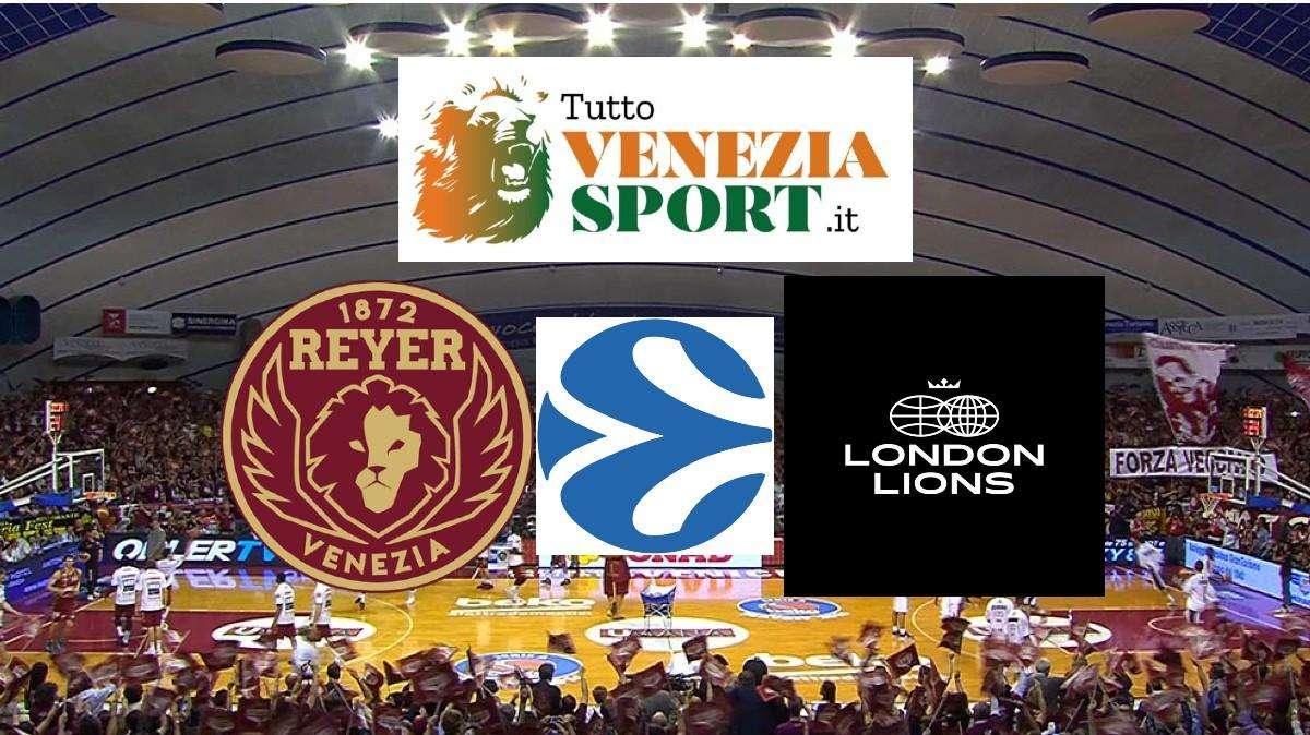RELIVE Eurocup Reyer Venezia- London Lions (91-95) La Reyer viene sconfitta da Londra e complica il proprio cammino europeo.