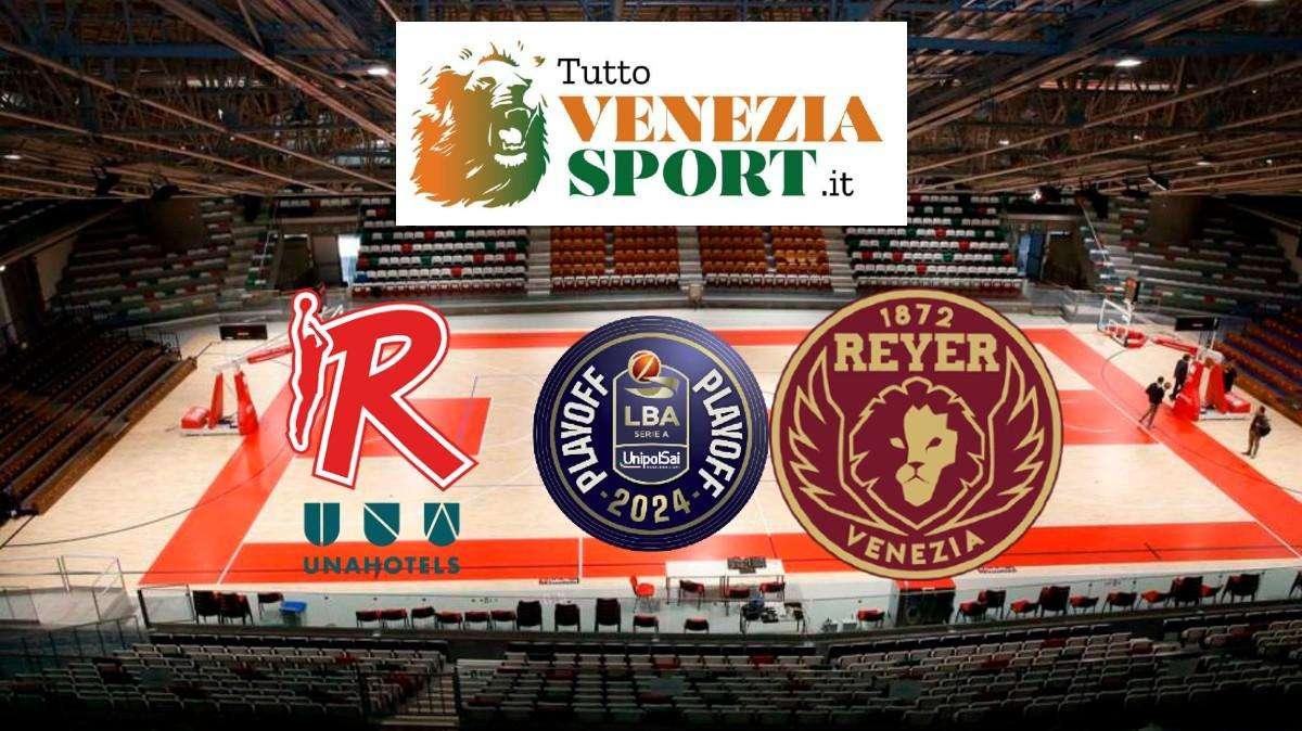 RELIVE LBAPlayoff Pallacanestro Reggiana-Reyer Venezia (92-95) La Reyer vince gara 4 e riporta la serie al Taliercio 