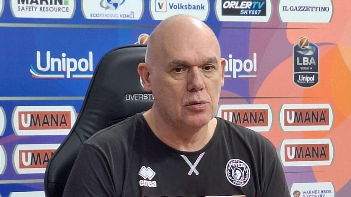 Reyer, Spahija: "Andiamo a Brescia con grande fiducia dopo le importanti vittorie delle ultime settimane"