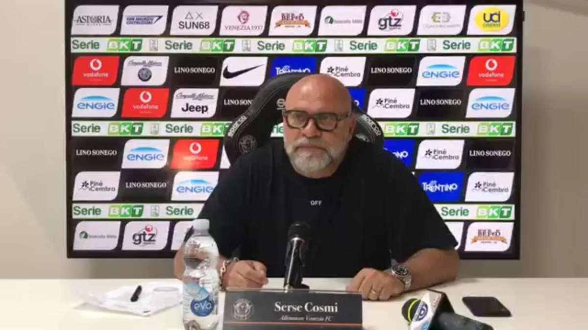 Cosmi, conferenza: "Zennaro e Segre forse li riavremo, difficile parlare di calcio ora"