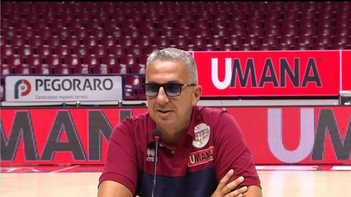 Reyer, De Raffaele: "Ennis e Kabengele erano pedine importanti, ma è stato costruito un roster completo e profondo"