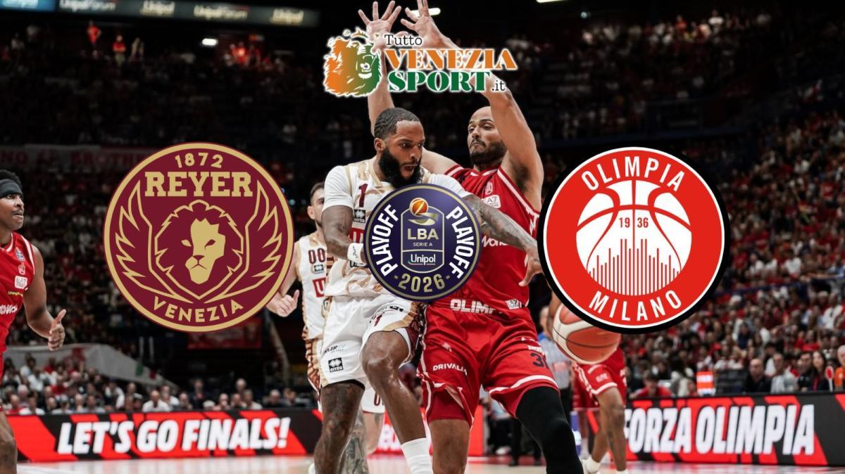 LBA Playoff Reyer Venezia-Olimpia Milano (109-97) Venezia batte Milano e riapre la serie!!!