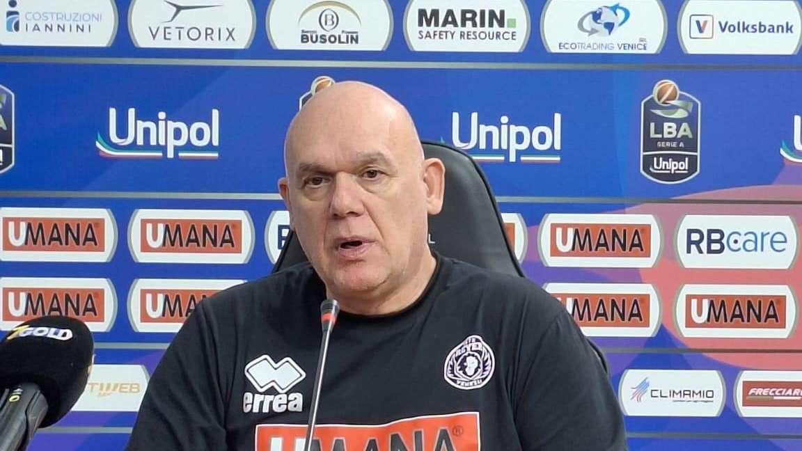 Reyer, Spahija: "Domenica vogliamo ottenere una vittoria importante per l'obiettivo playoff"