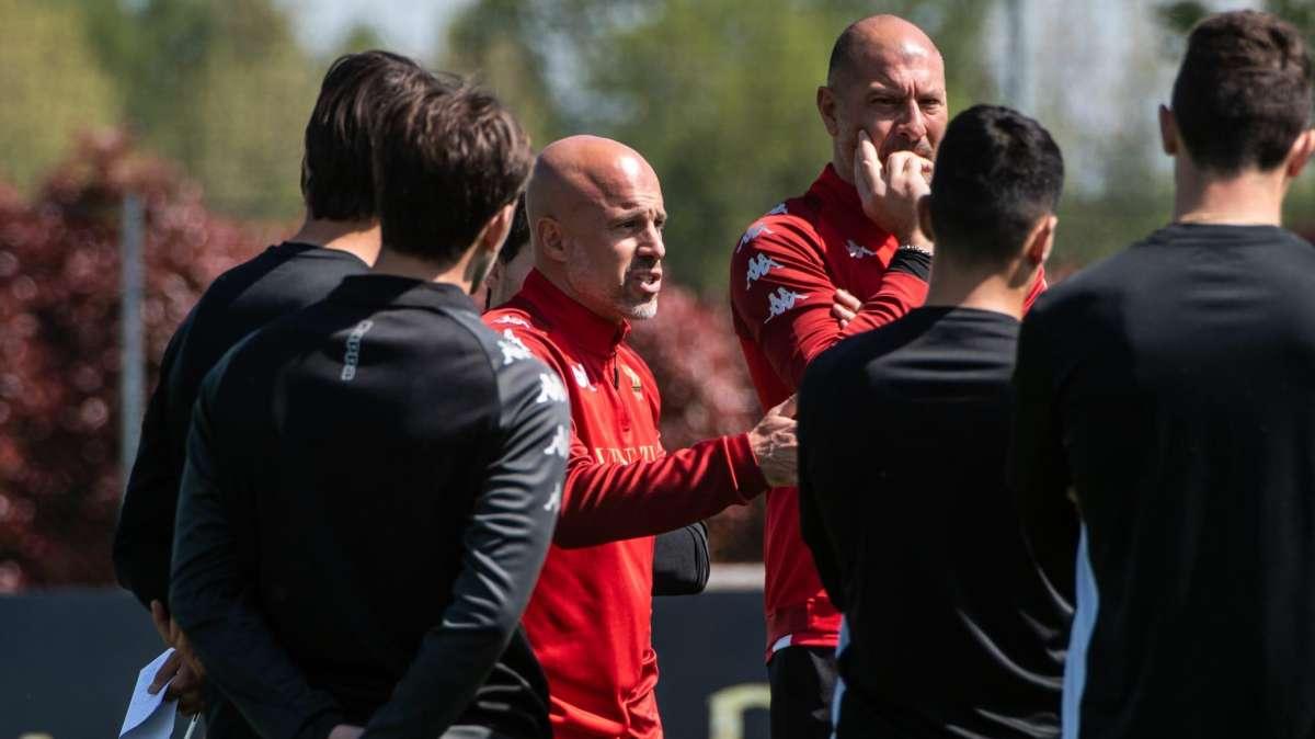 Primo allenamento alla guida del Venezia per Soncin