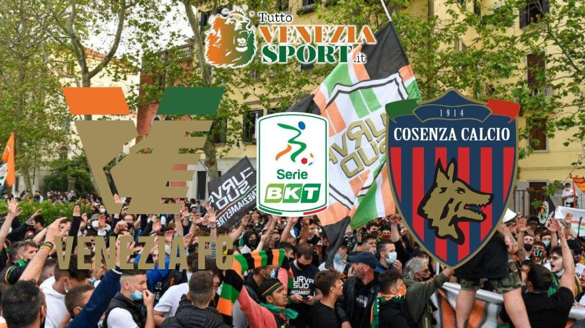 RELIVE SERIE B VENEZIA-COSENZA (1-1): finita, le traverse fermano i leoni