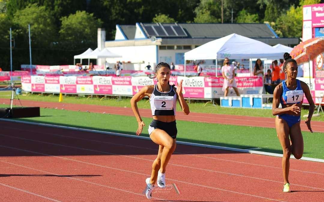 Elisa Visentin, la giovane sprinter di grandi speranze della Biotekna