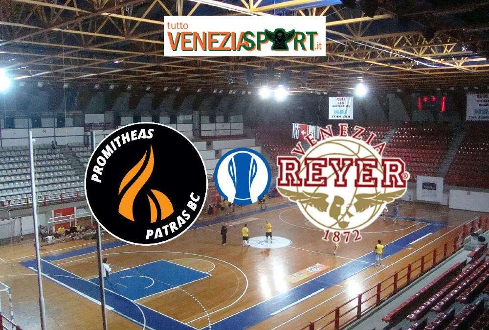 LIVE EUROCUP - Patrasso-Reyer (68-70) " Una Reyer a due velocità vince contro Patrasso " Fine del match