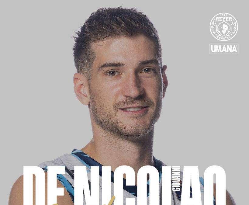 UFFICIALE - Reyer, Giovanni De Nicolao è un nuovo giocatore orogranata