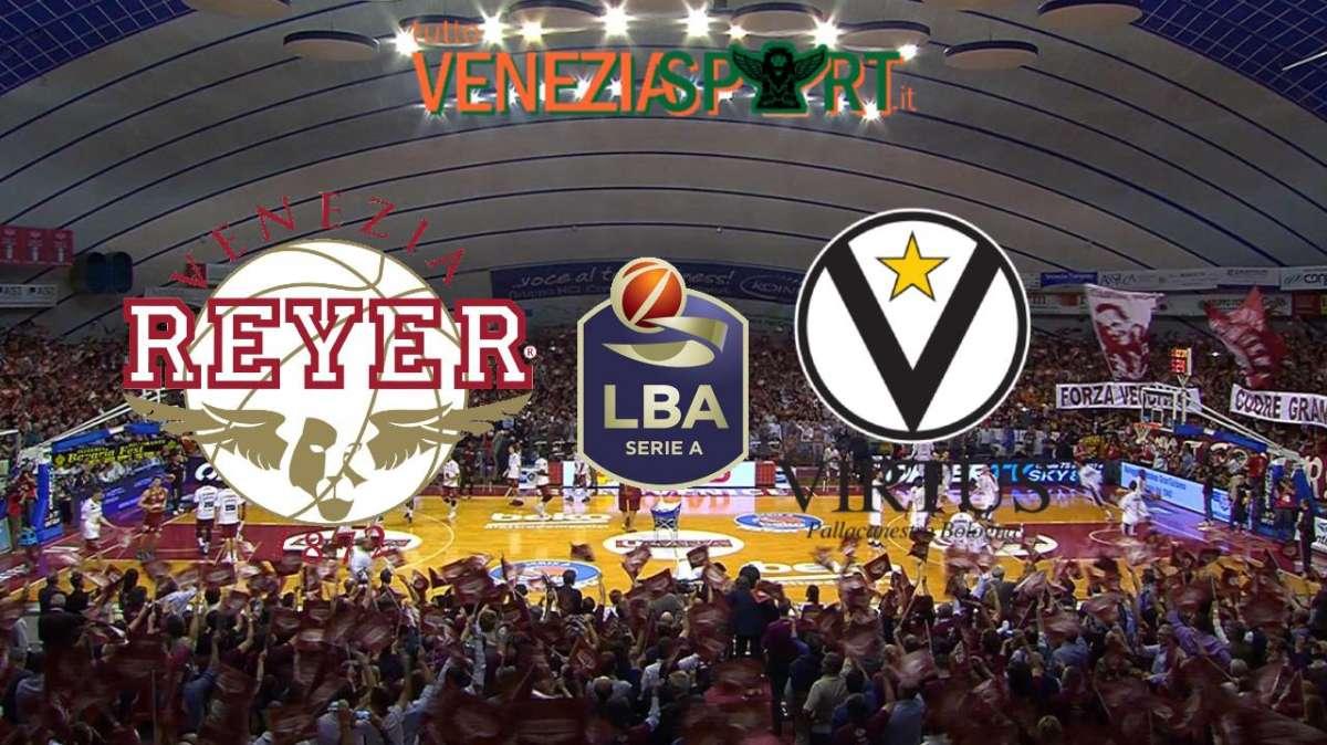 LIVE SERIE A1 - Reyer-Virtus Bologna (68-83) Blackout finale per la Reyer, Bologna espugna il Taliercio 
