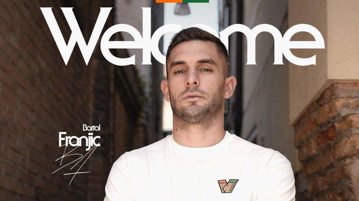 UFFICIALE - Venezia, arriva Bartol Franjic in prestito con obbligo di riscatto condizionato