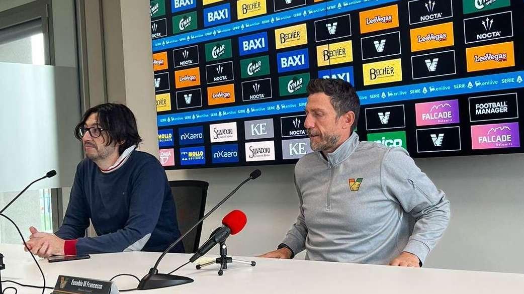 Venezia, Di Francesco: "Dobbiamo dimostrare ai tifosi quello che siamo"