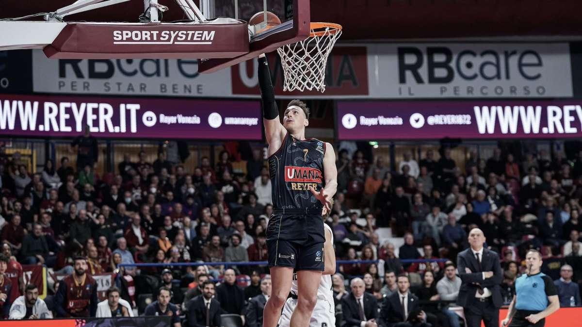 Reyer-Tel Aviv: gli orogranatra tentano la scalata verso il sesto posto