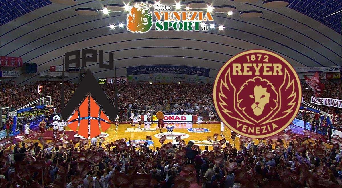 DIRETTA Memorial Silvestrin Apu Udine-Reyer Venezia 87-104: fine partita