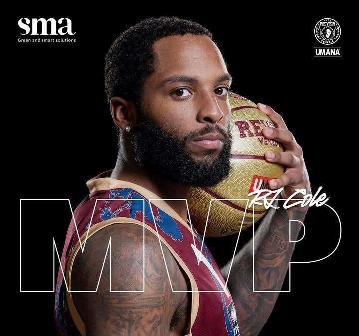 Reyer, Santucci ed RJ Cole sono i due MVP del mese di febbraio