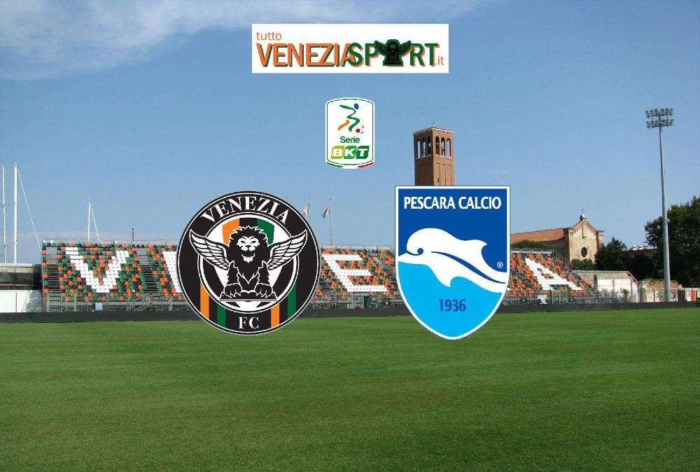 RELIVE SERIE B - Venezia-Pescara (2-2), finisce qui, doppietta del capitano ed ennesimo pareggio, ora non dipende solo dai Leoni