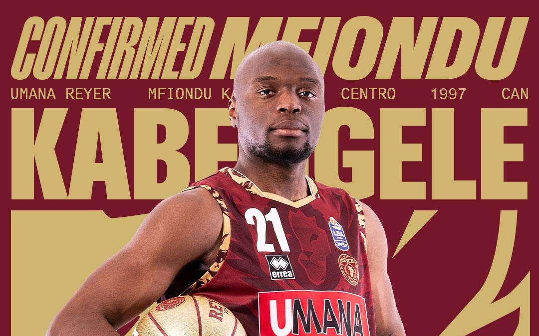 Reyer, Mfiondu Kabengele farà parte del roster per la stagione 2024/2025