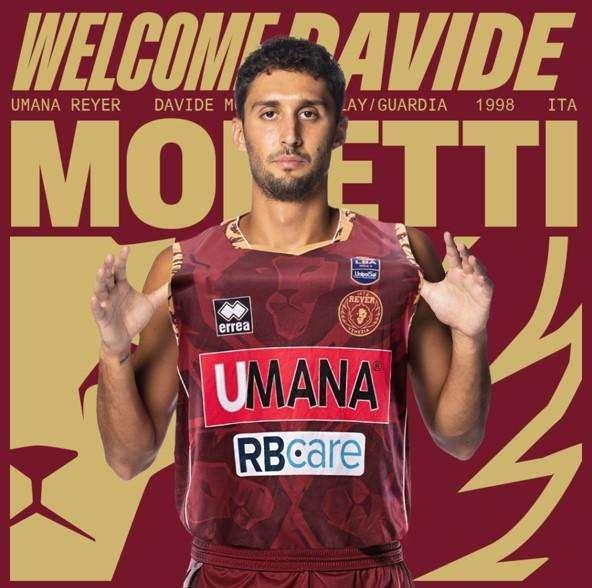 UFFICIALE - Moretti è un nuovo giocatore della Reyer Venezia