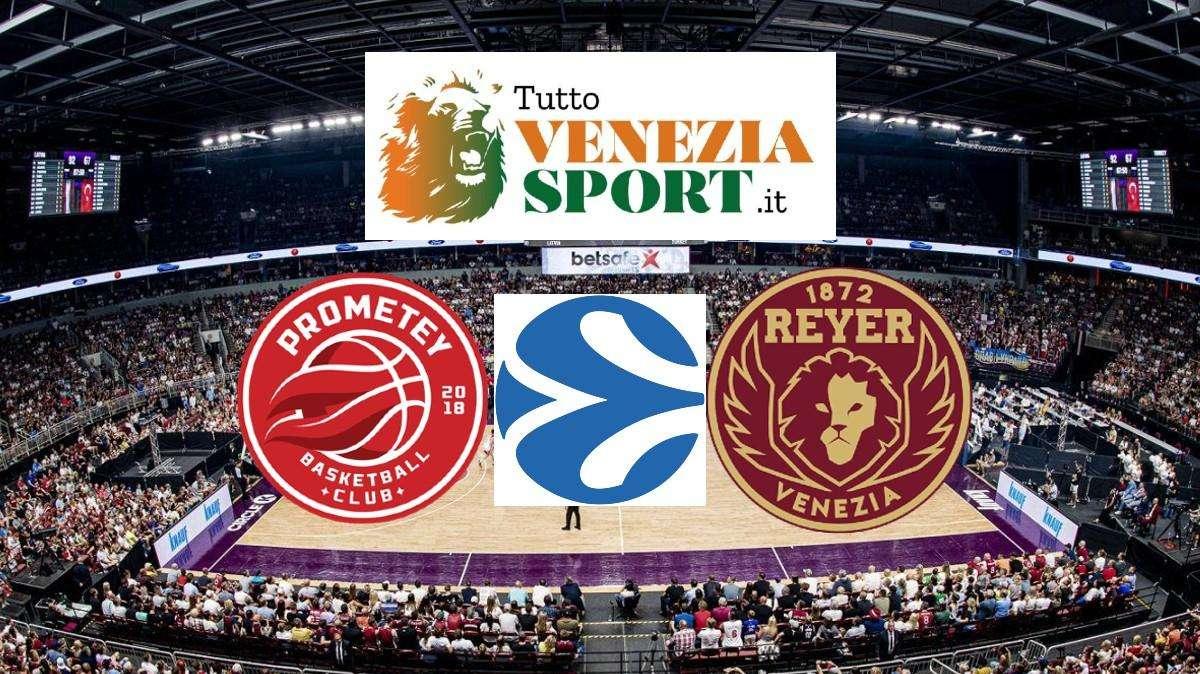 RELIVE Eurocup Prometey-Reyer Venezia (89-82) Una Reyer tutto cuore non basta. A riga vince il Prometey