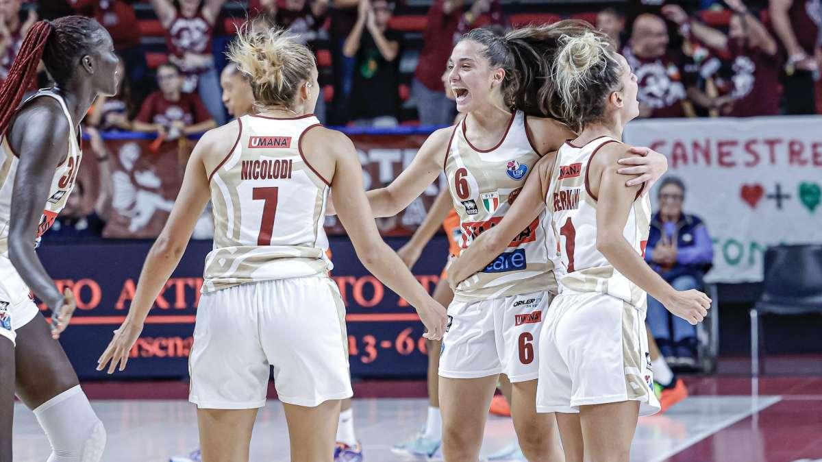 Reyer, le orogranata conquistano la finale Scudetto: battuta Campobasso in gara 4 per 59-61