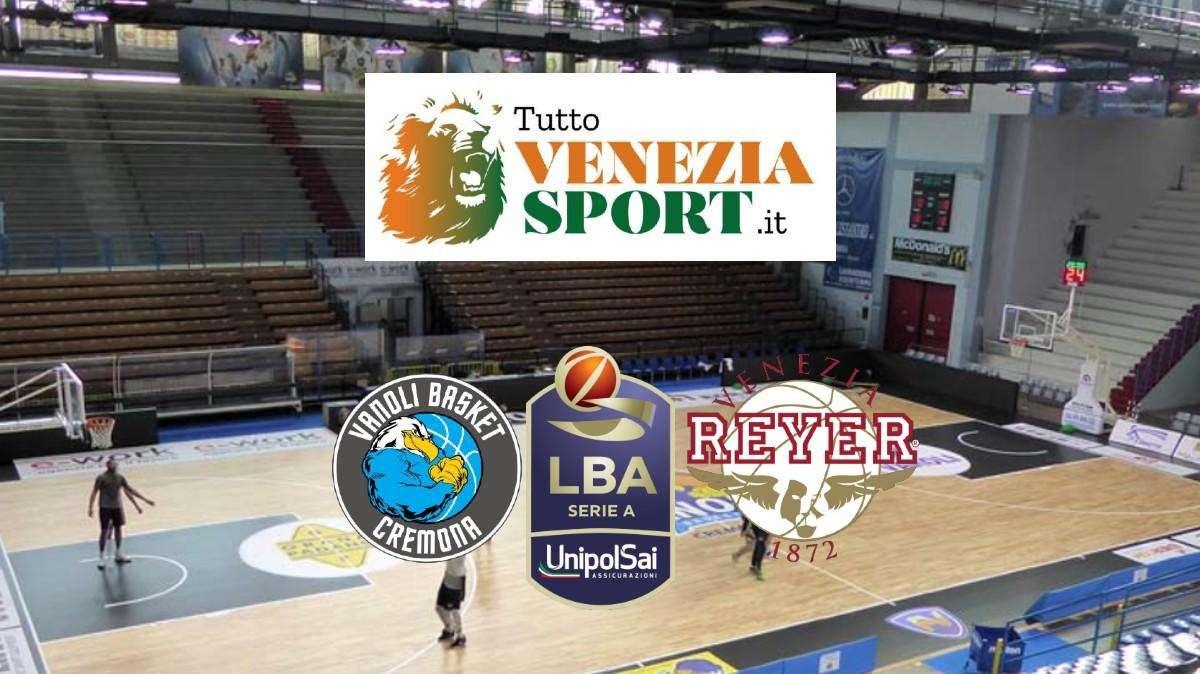 RELIVE SERIE A1 Cremona-Reyer (85-82) Cremona vince in volata su Venezia. Fine del match.