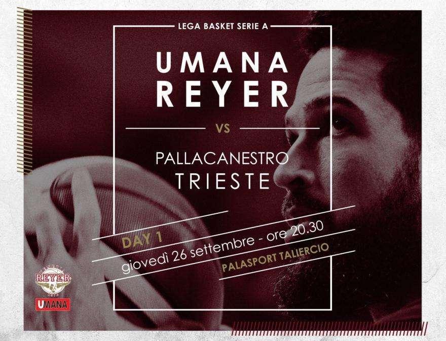 Umana Reyer – Pallacanestro Trieste: info biglietti